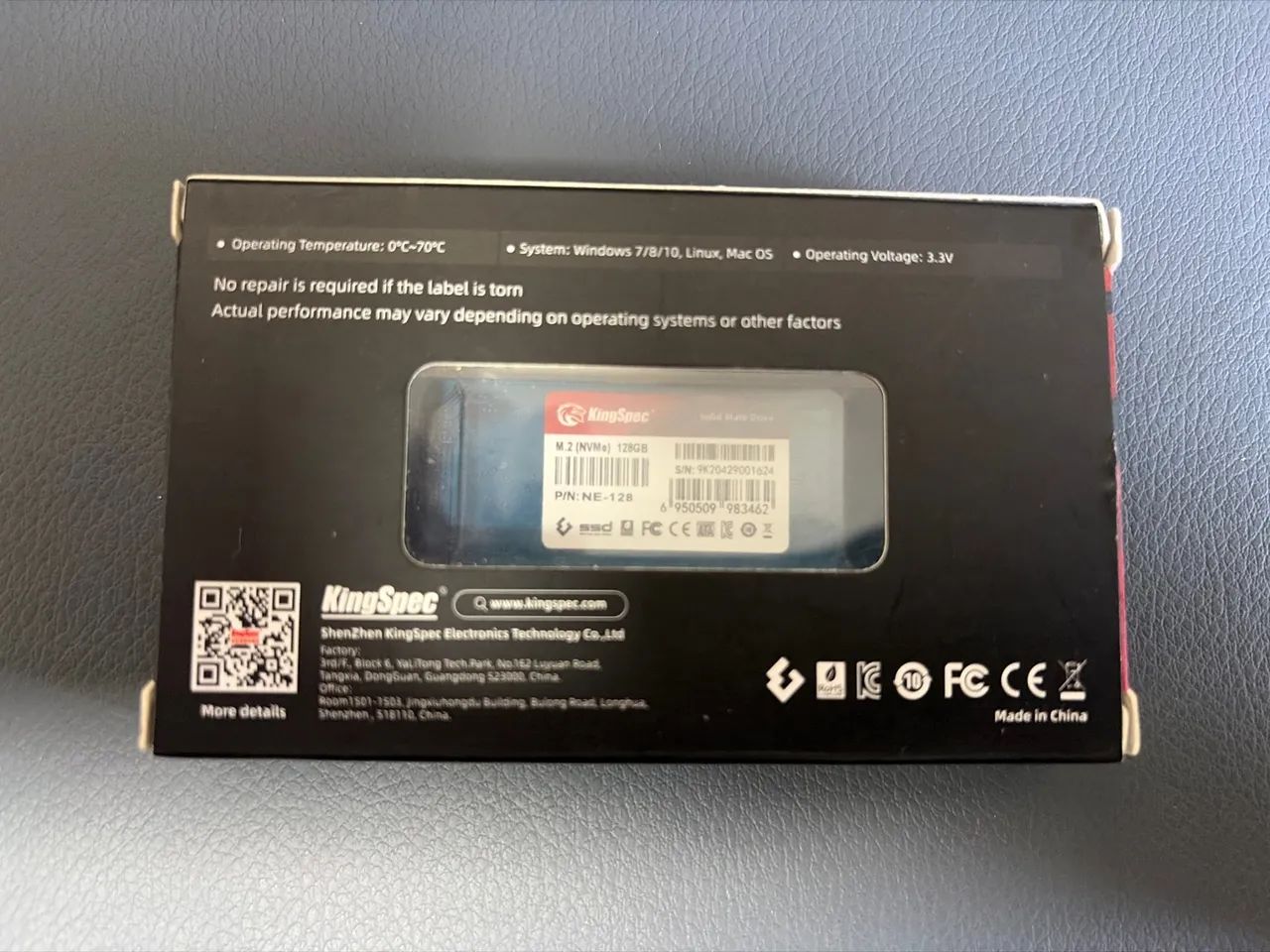 SSD KingSpec 128GB - Foto 2