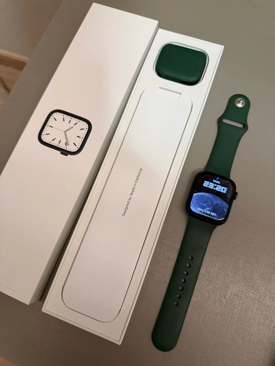 Apple Watch Séries 7 - 45mm GPS + Celular  - Foto 2