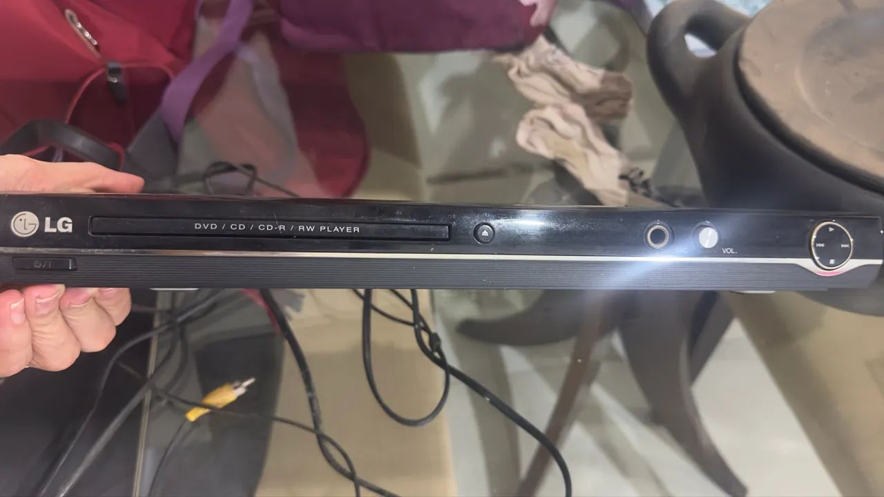 DVD Player LG com Karaokê - Funcionando Perfeitamente