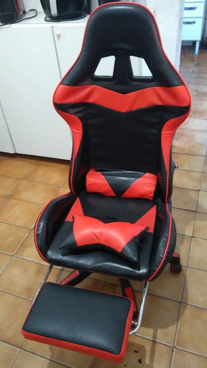 ? CADEIRA GAMER Racing - ÓTIMA PARA ESCRITÓRIO OU SETUP - Foto 2