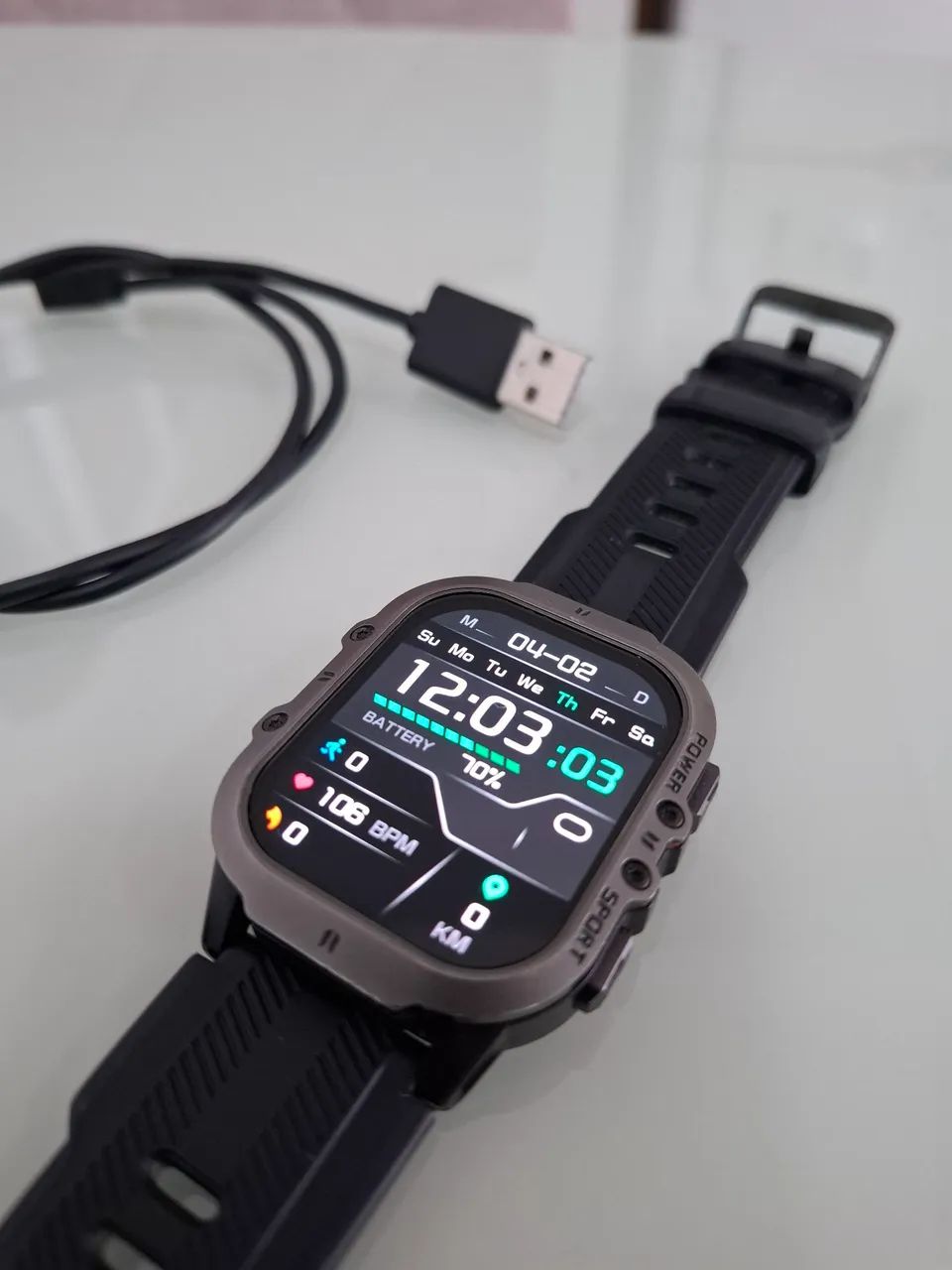 Smartwatch C26 integração com Strava e Google Fit - Foto 2
