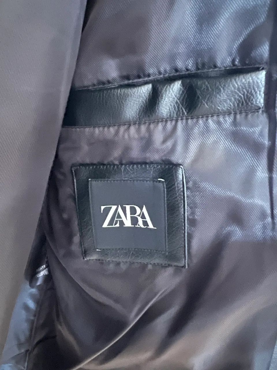 Jaqueta de Couro ZARA - Foto 4