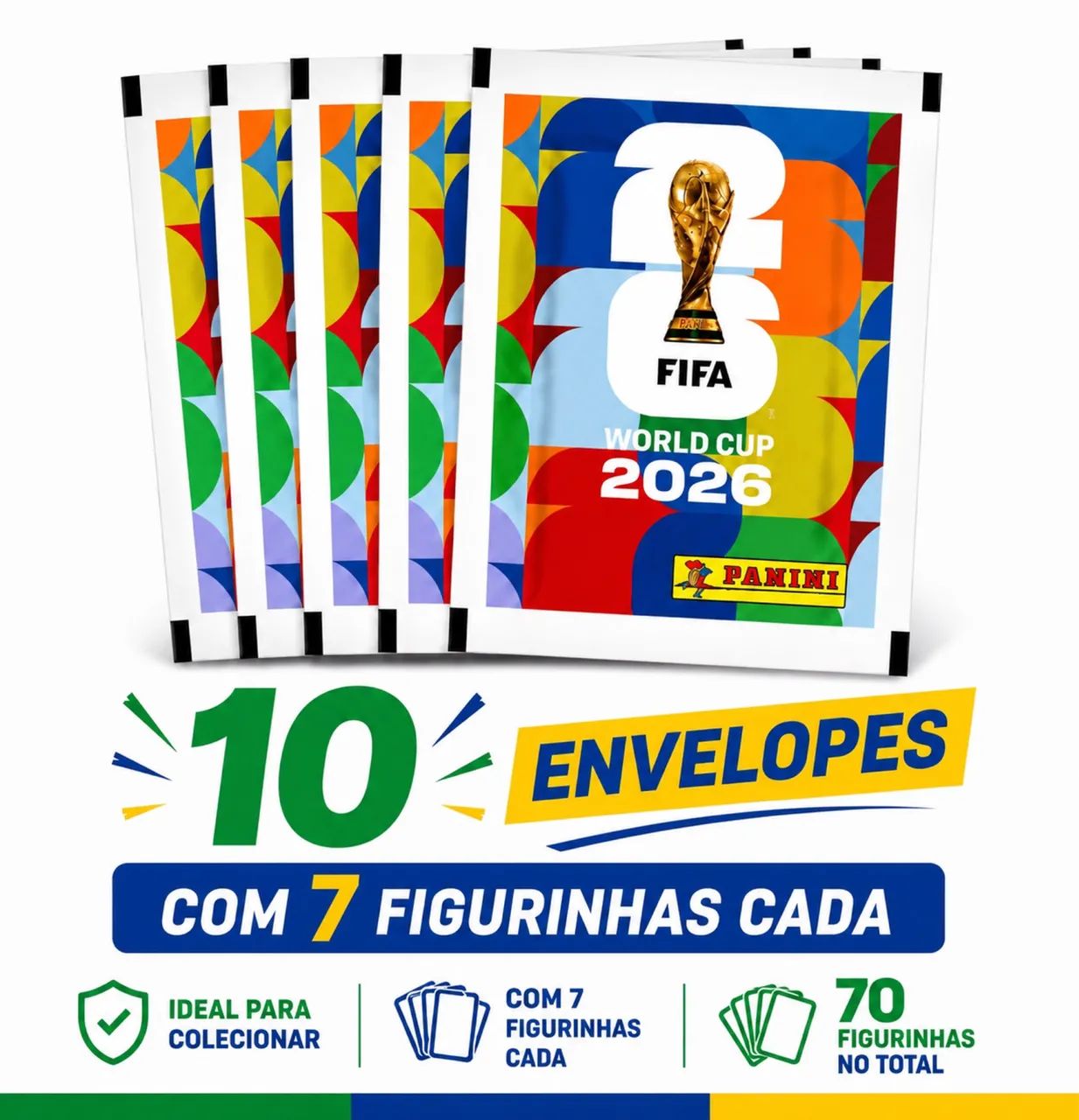 Figurinhas da copa do mundo 2026