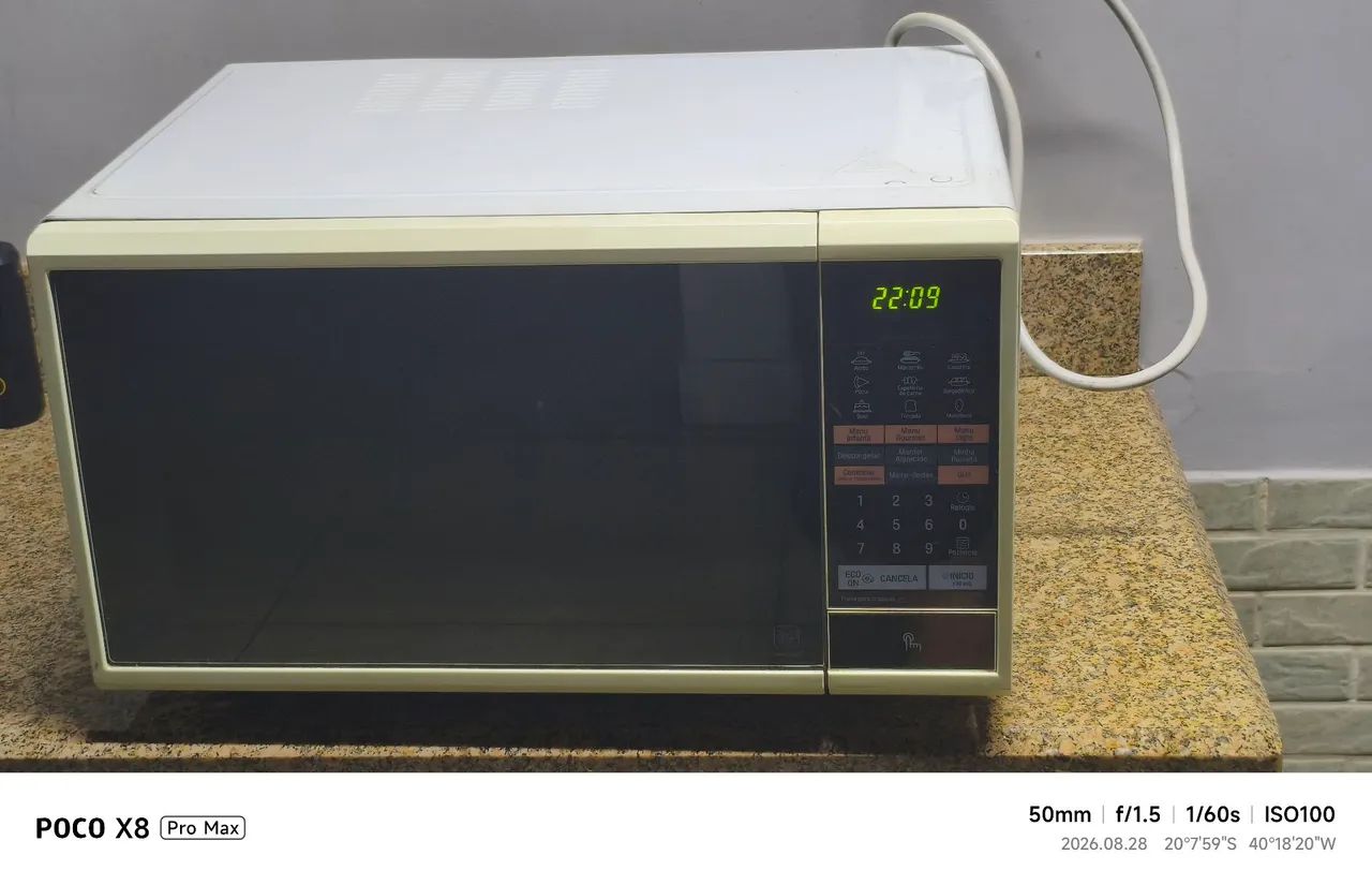 Vendo microondas LG, tem modo gril, microondas com defeito porém o GRIL funciona normal, - Foto 3