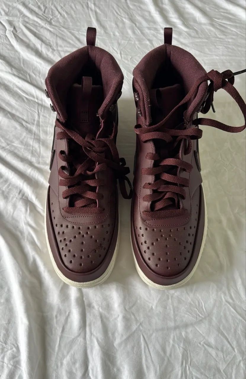 Nike Court Vision Mid Winter - Marrom - 44