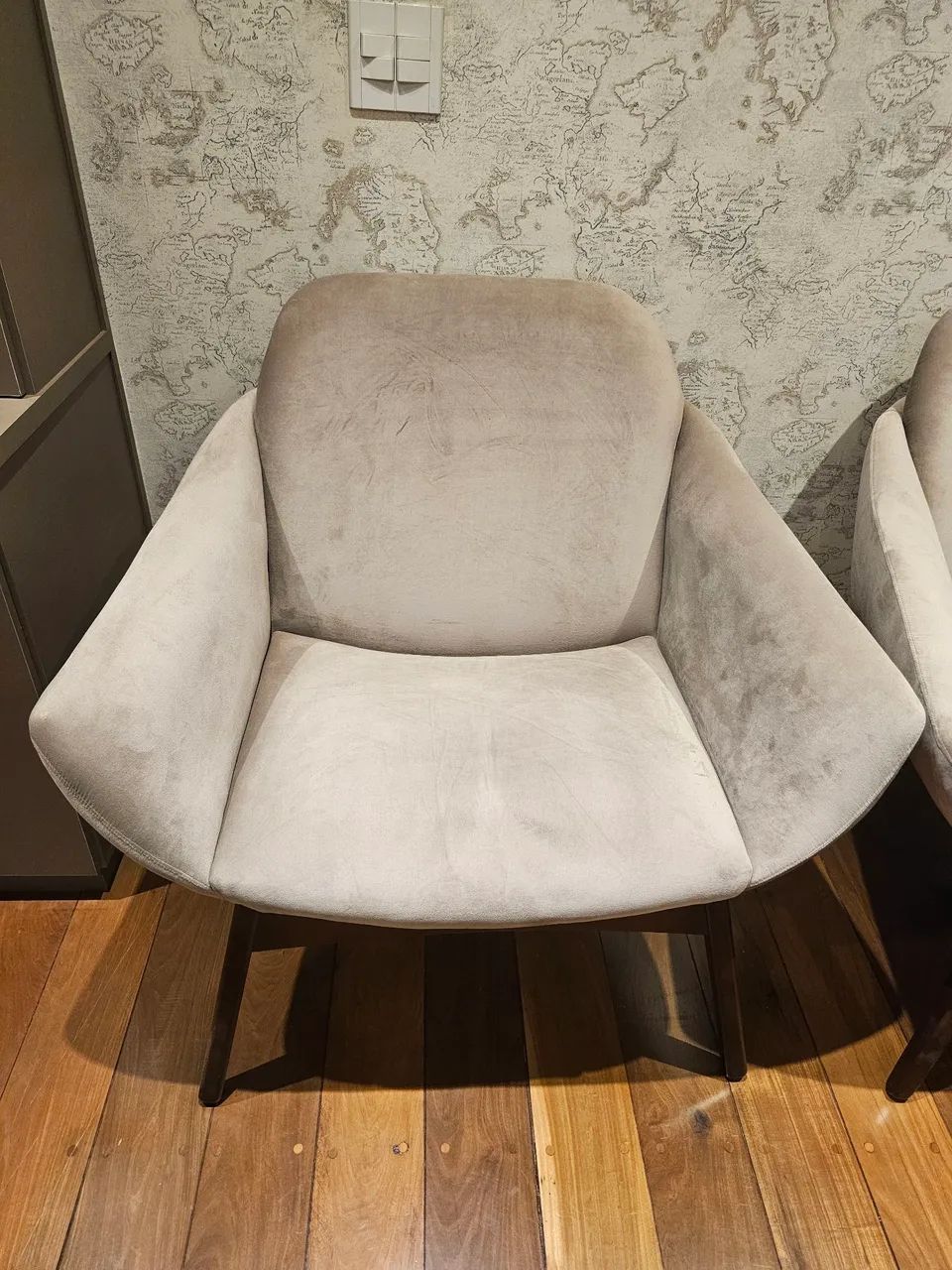 Conjunto de 2 poltronas de tecido  - Foto 2