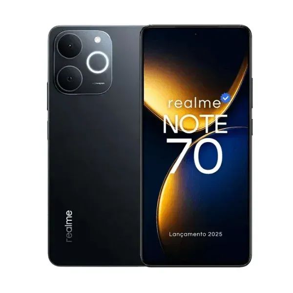 Smartphone Celular Realme Note 70 8gb 256gb Gold novo lacrado