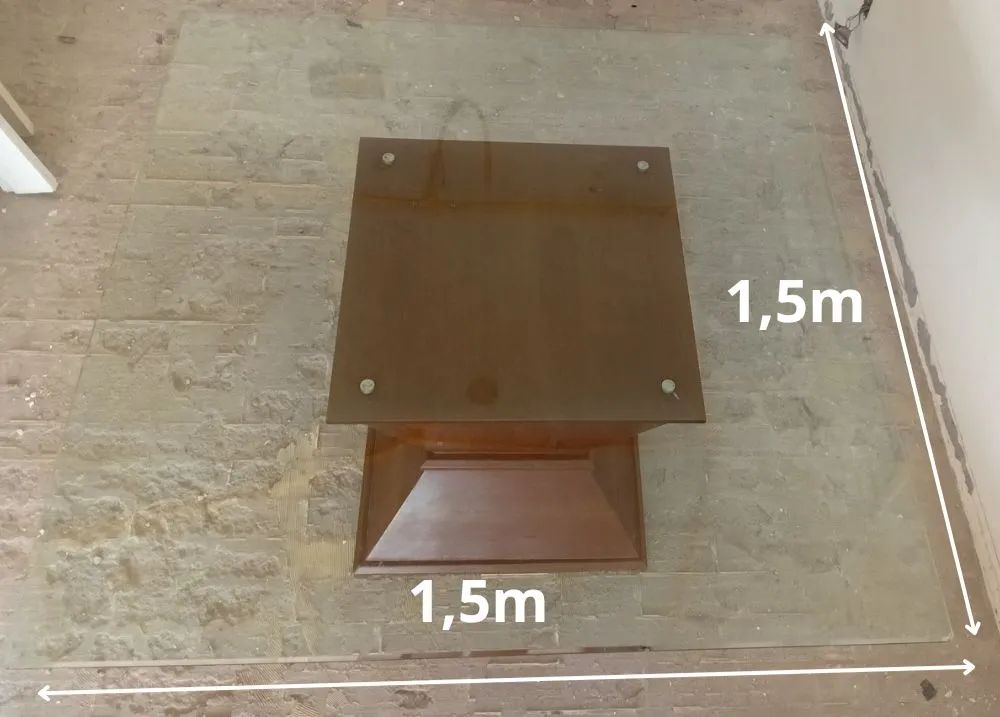 Mesa de vidro chique  - Foto 2