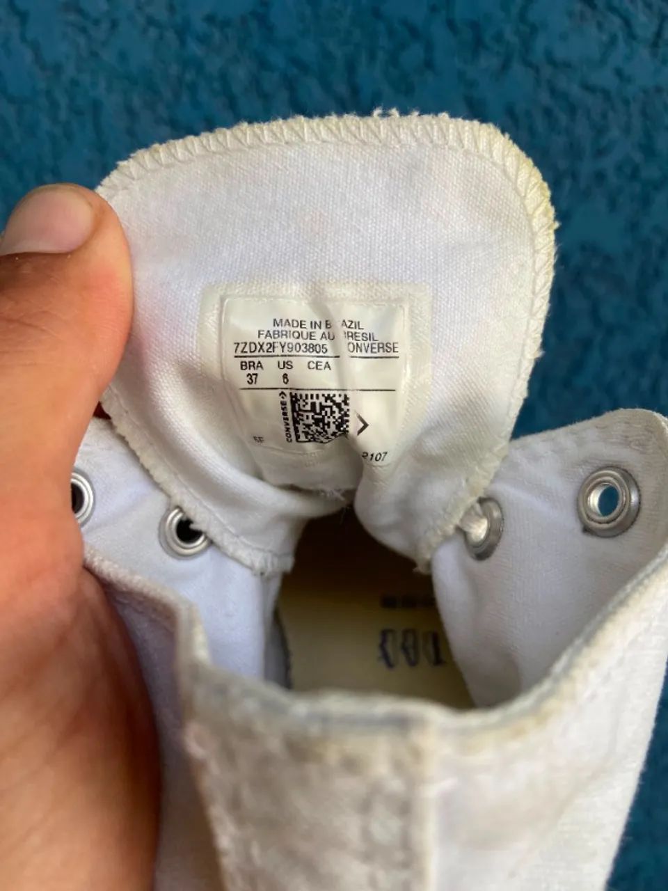 Tênis AllStar branco 37  - Foto 3