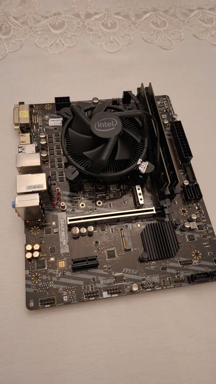 Kit placa mãe, processador e memória  - Foto 2