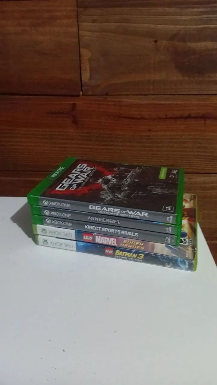 Jogos de xbox 360 e one 