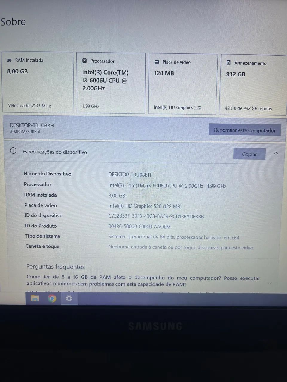 Notebook Samsung - Foto 5