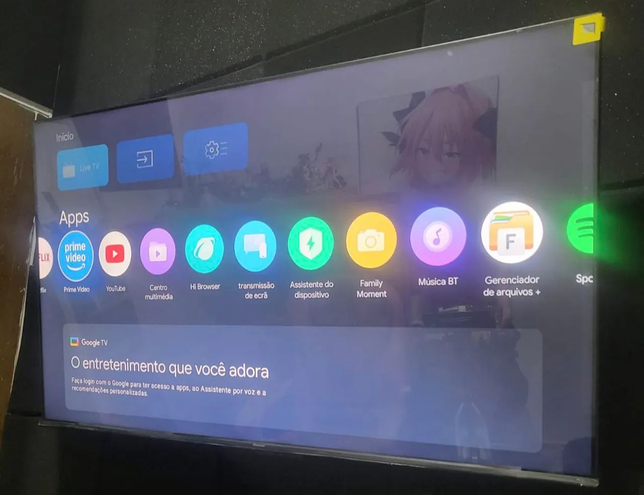 Tv smart 55 polegadas Hisense em ótimo estado - Foto 2