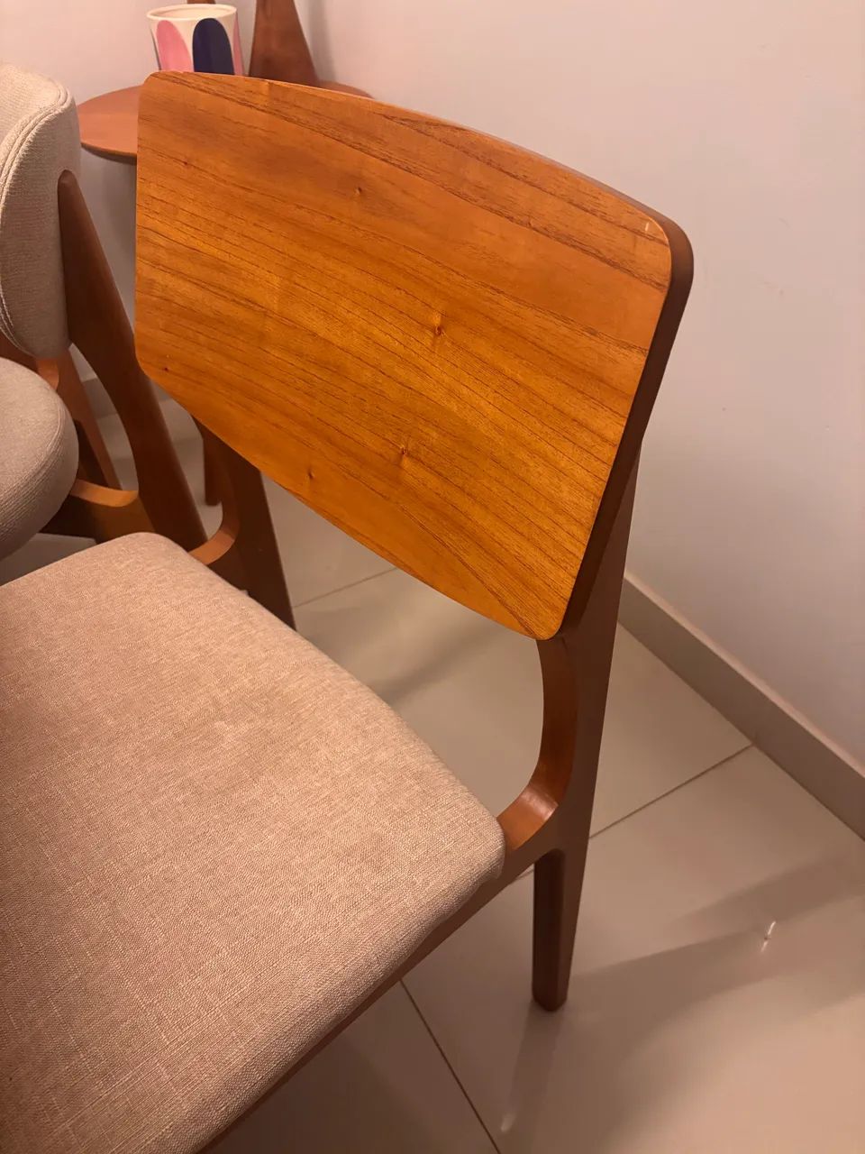 Vendo cadeira unitária linho - Foto 5