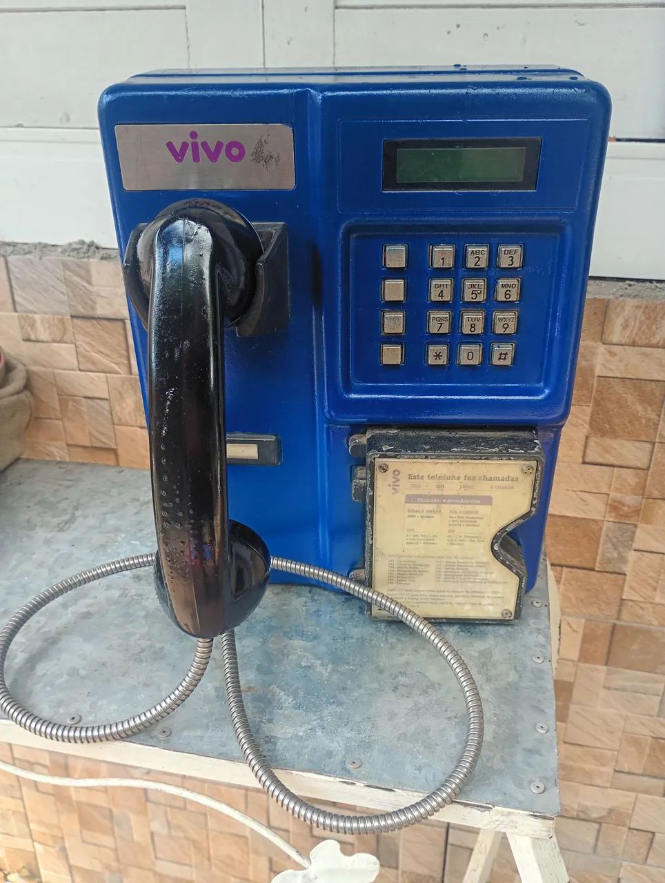Telefone de orelhão 
