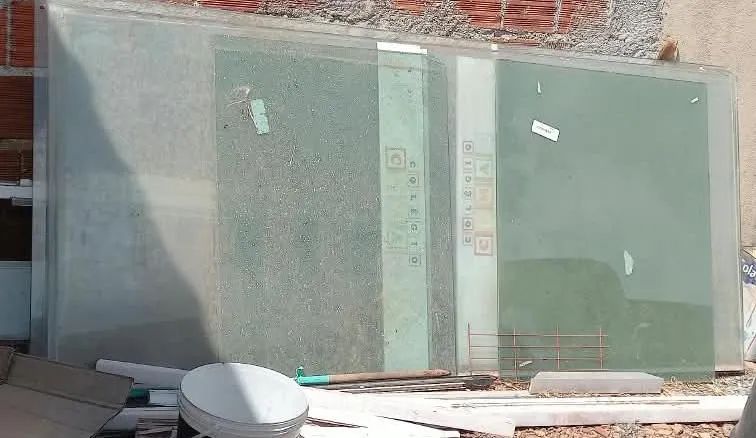 Porta de blindex