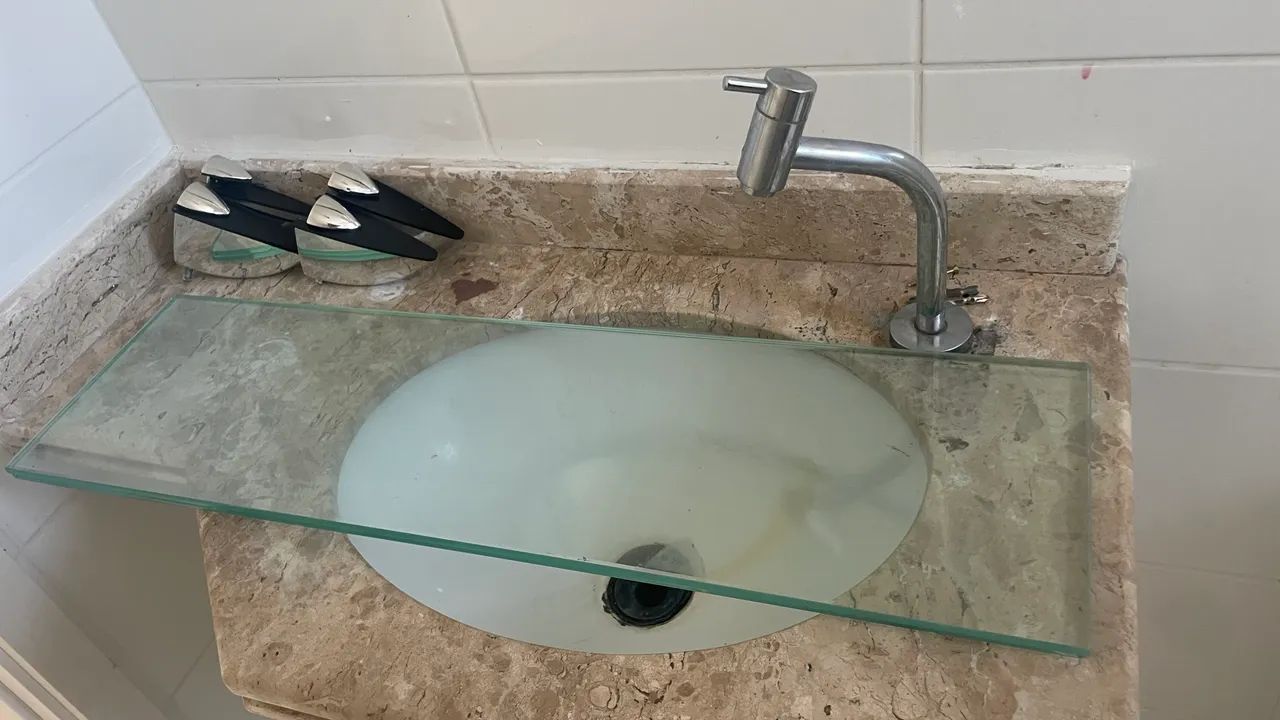 Prateleira vidro resistente 