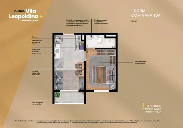 PLANTA 25m²