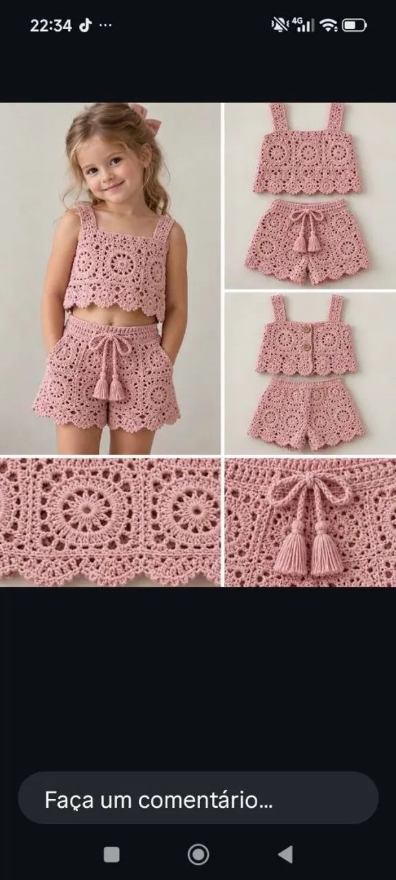Conjunto  Giovana  cute ?