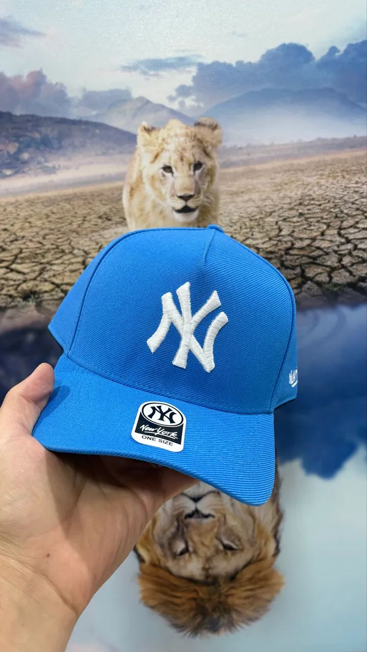 Bonés aba curva NY bordado - Foto 4