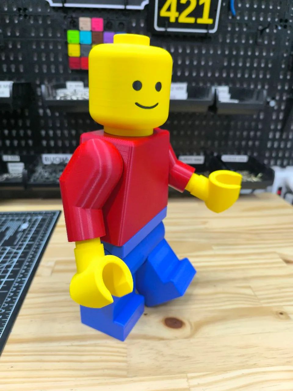 Boneco estilo lego 3D Gigante 30 cm