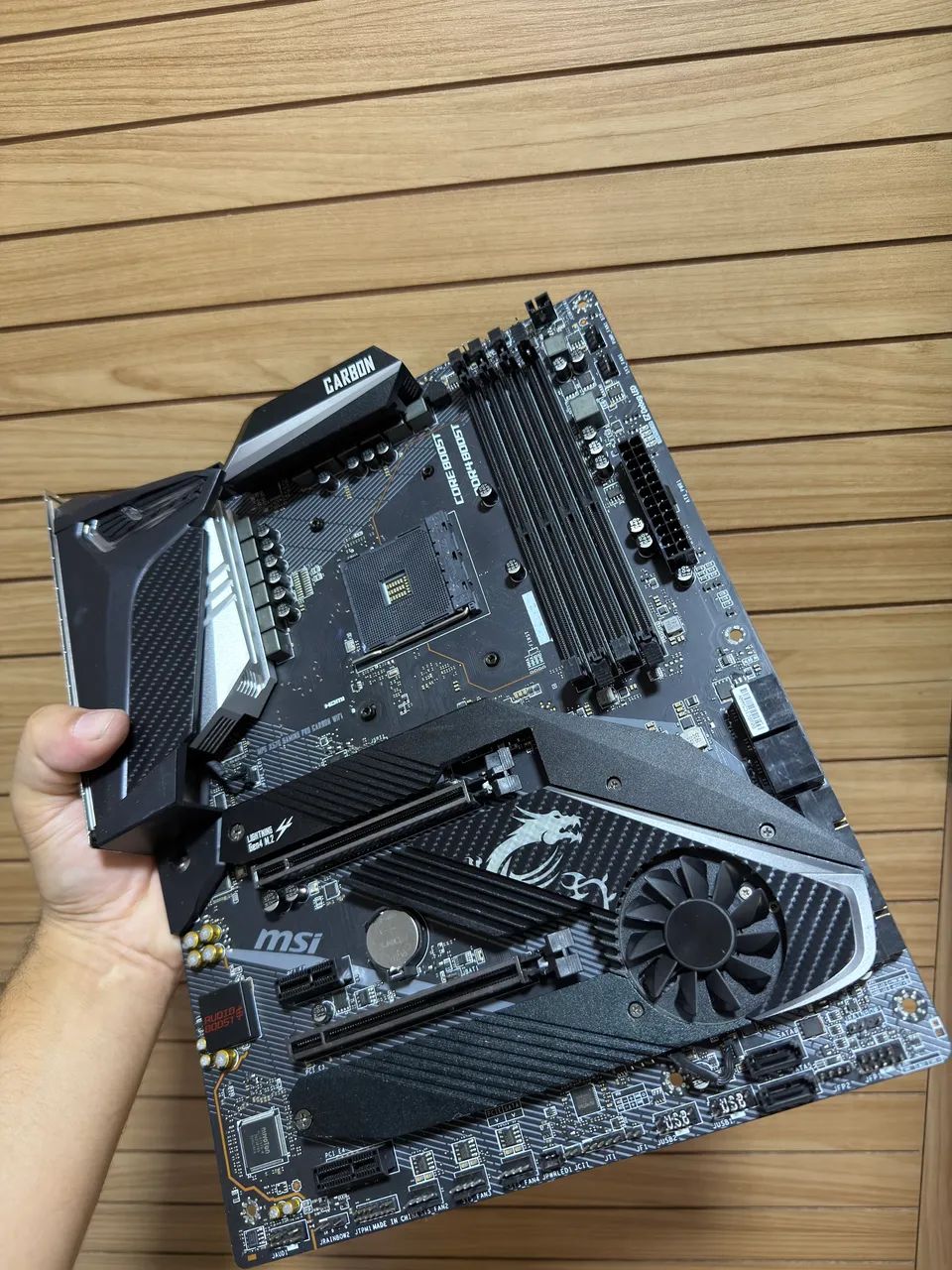 PLACA MÃE X570 MSI CARBON WI-FI  - Foto 3