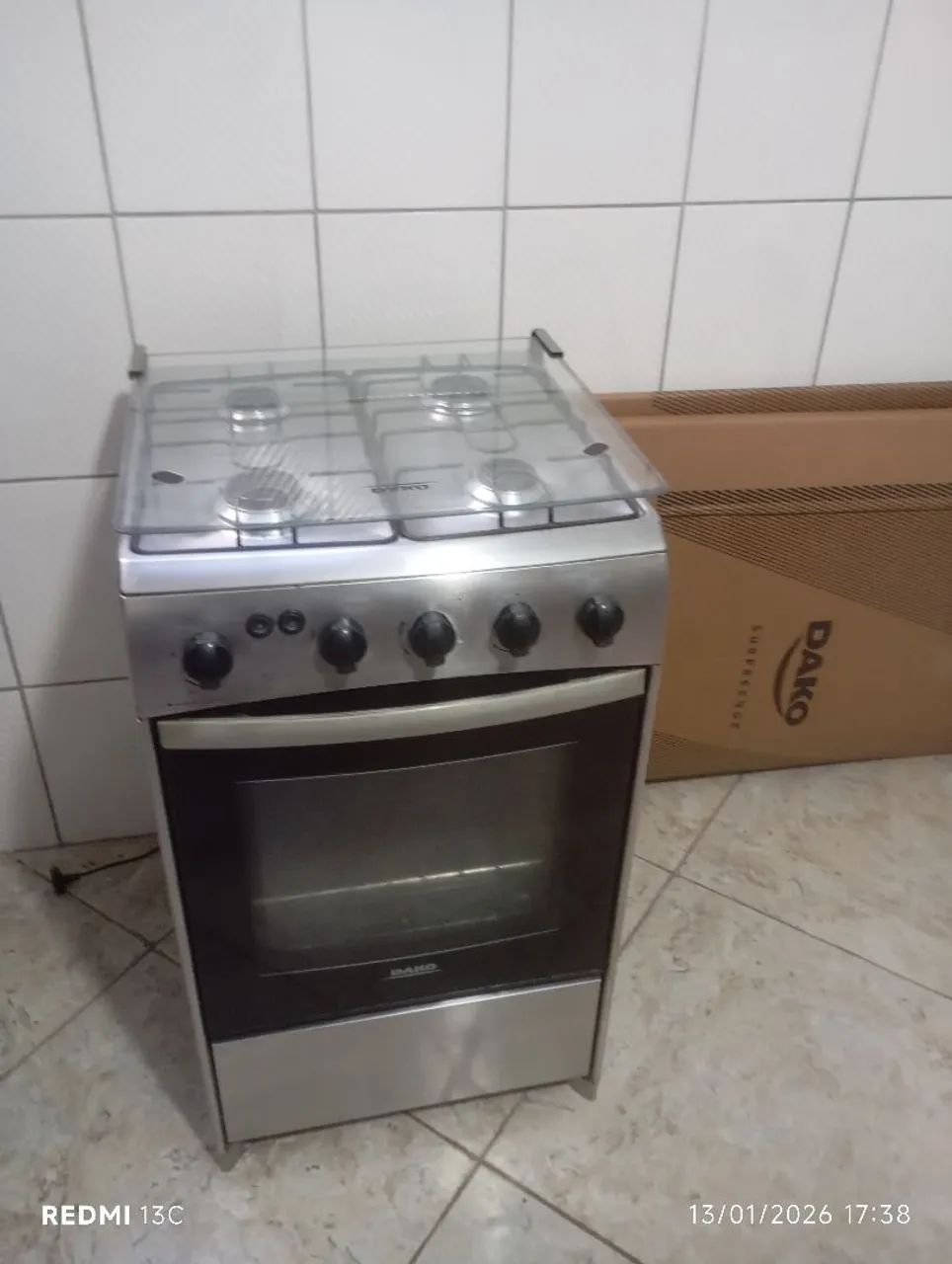 FOGÃO DAKO 4 BOCAS - EXCELENTE ESTADO - Foto 2