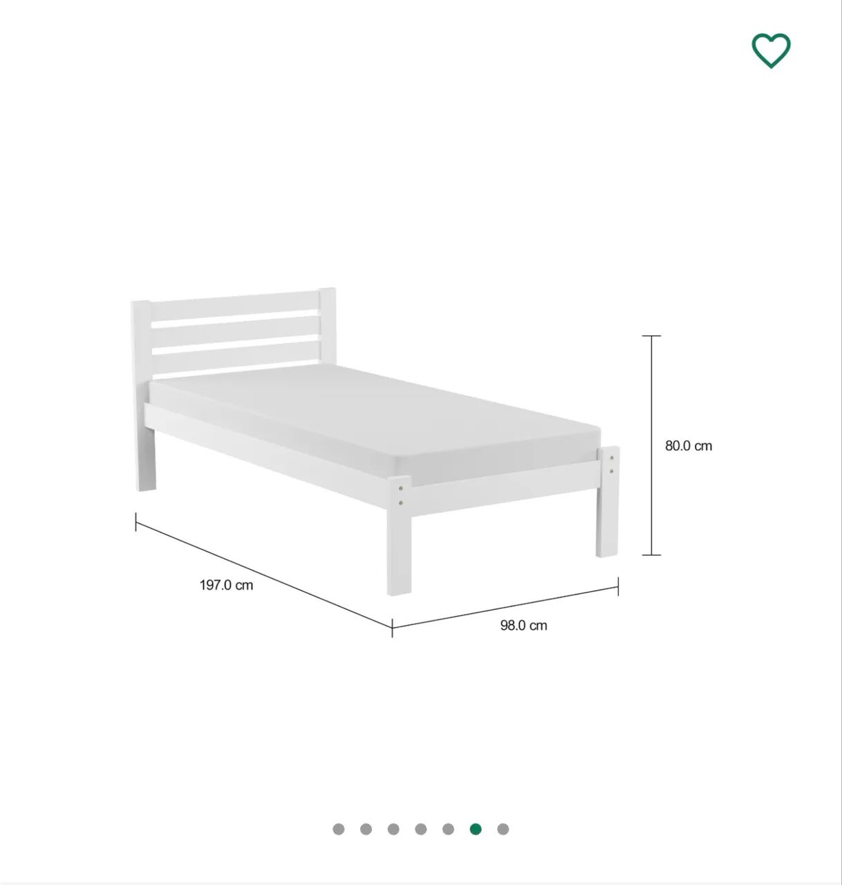 Cama Solteiro TokStok