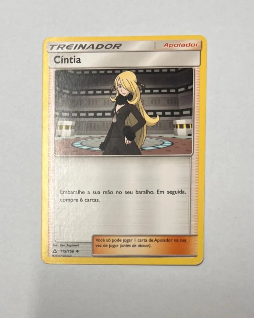 Carta Pokémon: Cíntia (119/156)