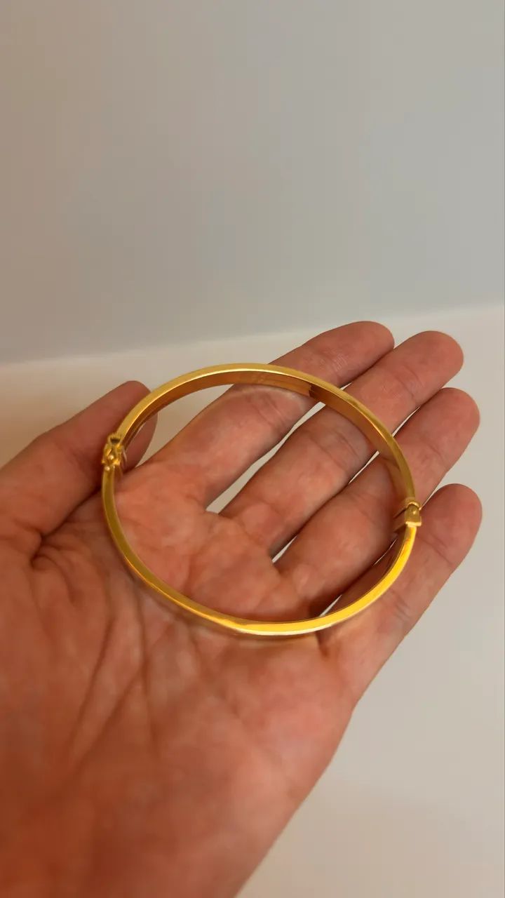 Bracelete pulseira ouro - Foto 2