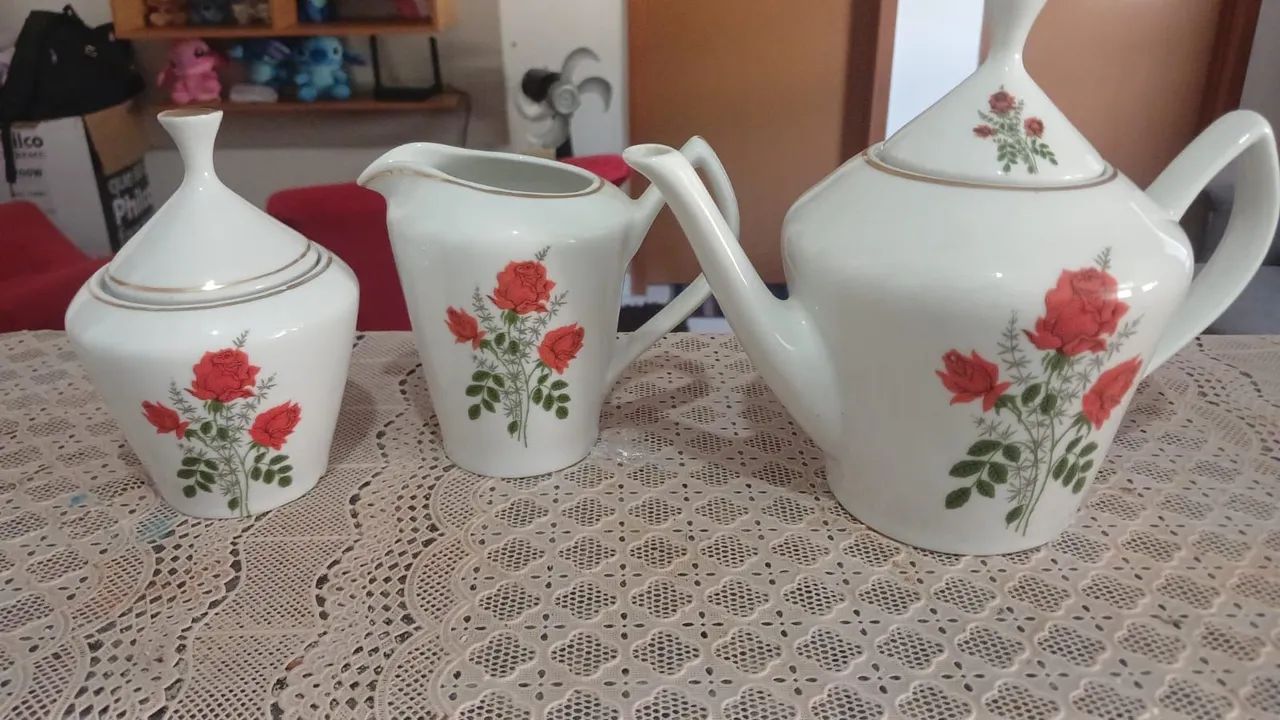 Peças antigas de porcelana - Foto 4