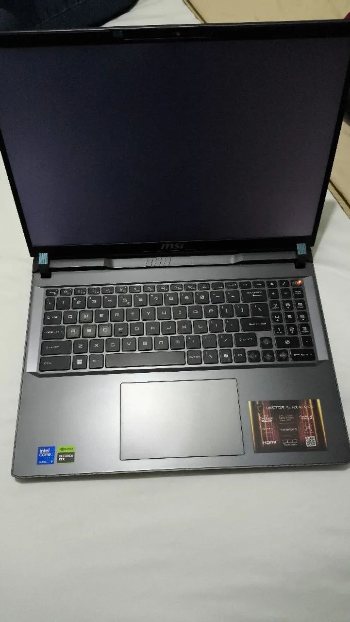 Notebook Gamer msi vector 16 hx  - Foto 2