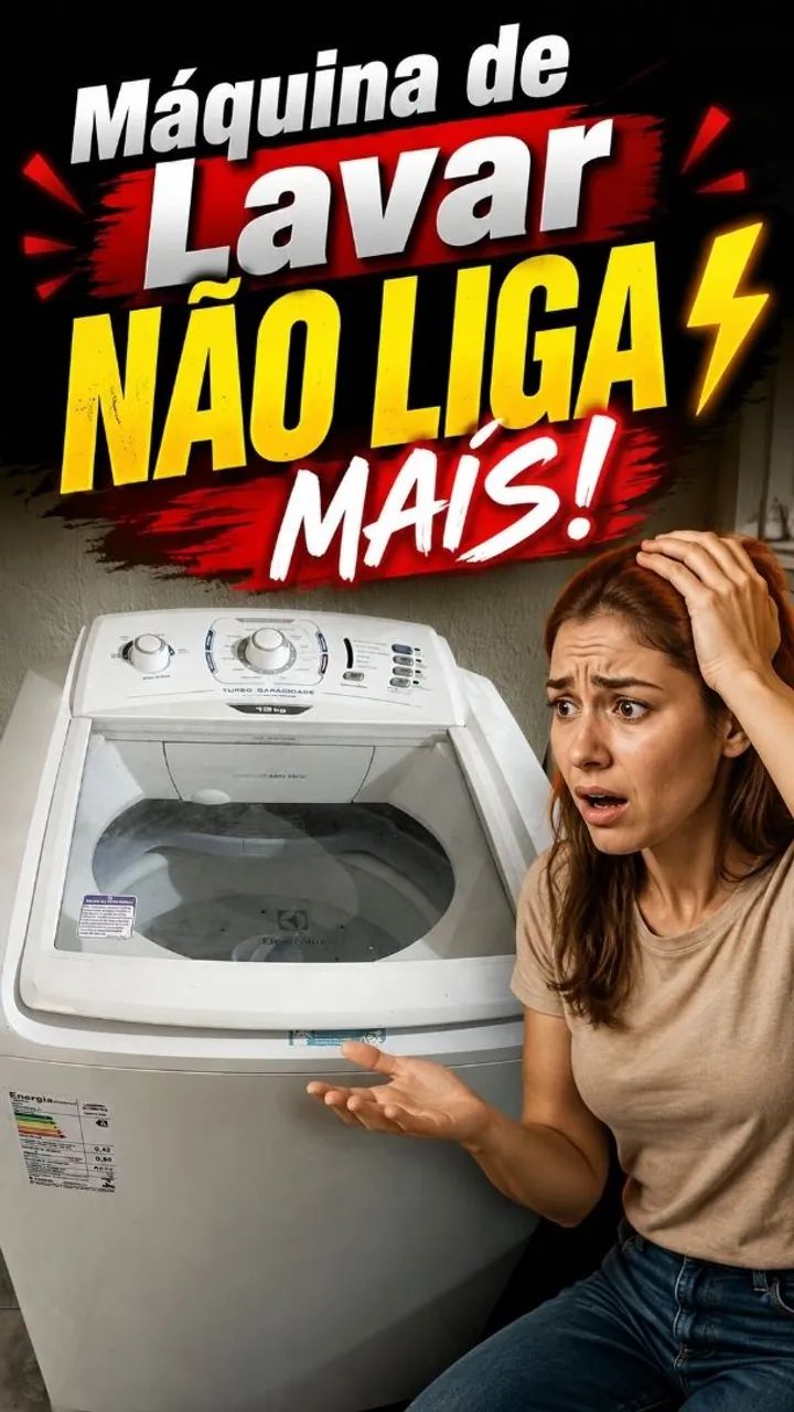 Máquina de Lavar Roupas 