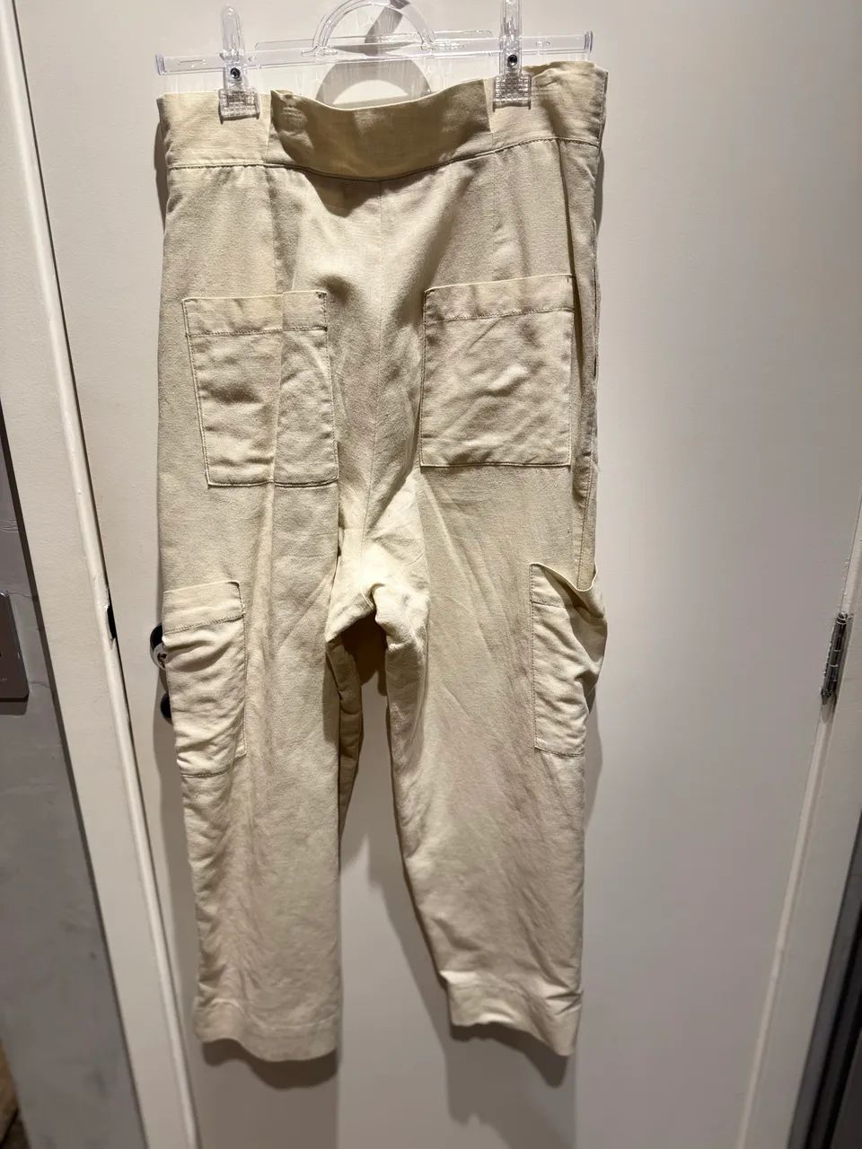 Calça em linho ZARA, pantacourt tam P - Foto 5