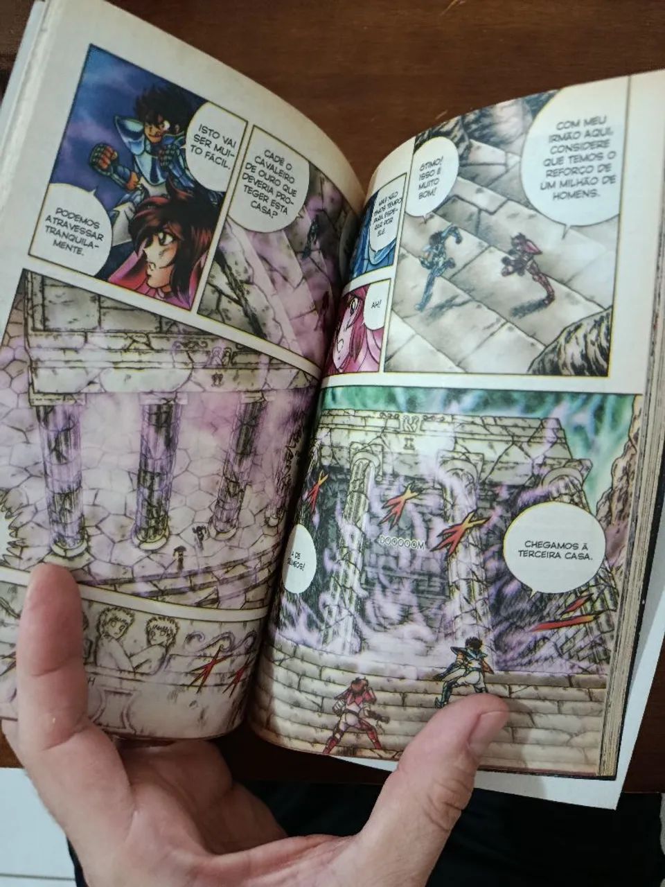Mangá os cavaleiros do zodíaco: next dimension - a saga de Hades
