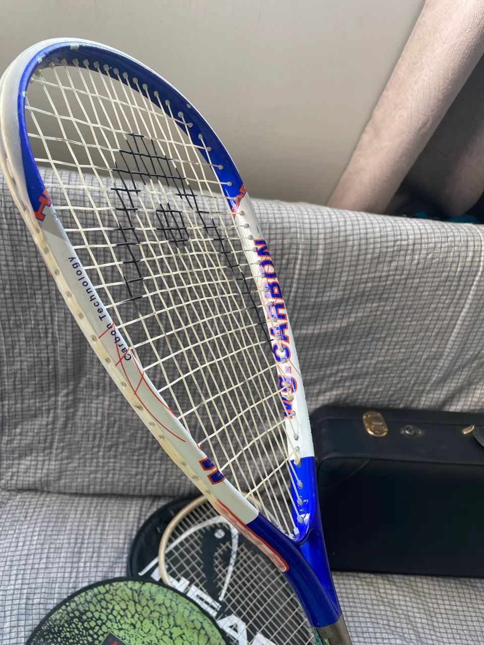 Raquete de squash 