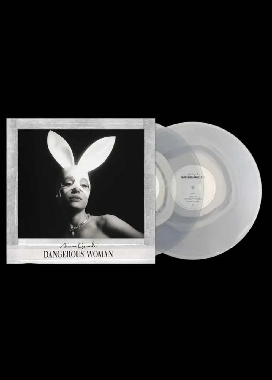 [LACRADO] Dangerous Woman (10th Anniversary 2 LP) - Vinil Branco/Transparente (Ariana)