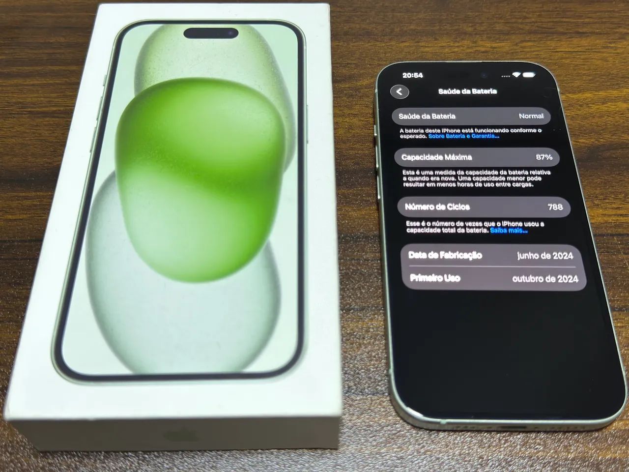 Apple IPhone 15 - 128GB - Verde - Foto 3