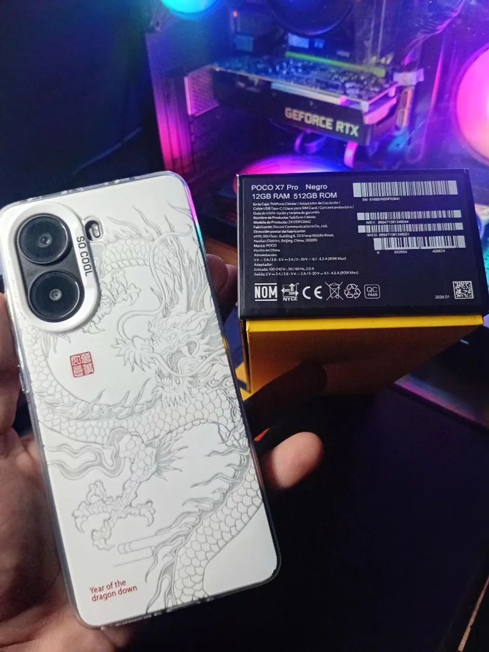 POCO X7 PRO| 12 DE RAM | 512 DE MEMÓRIA ?