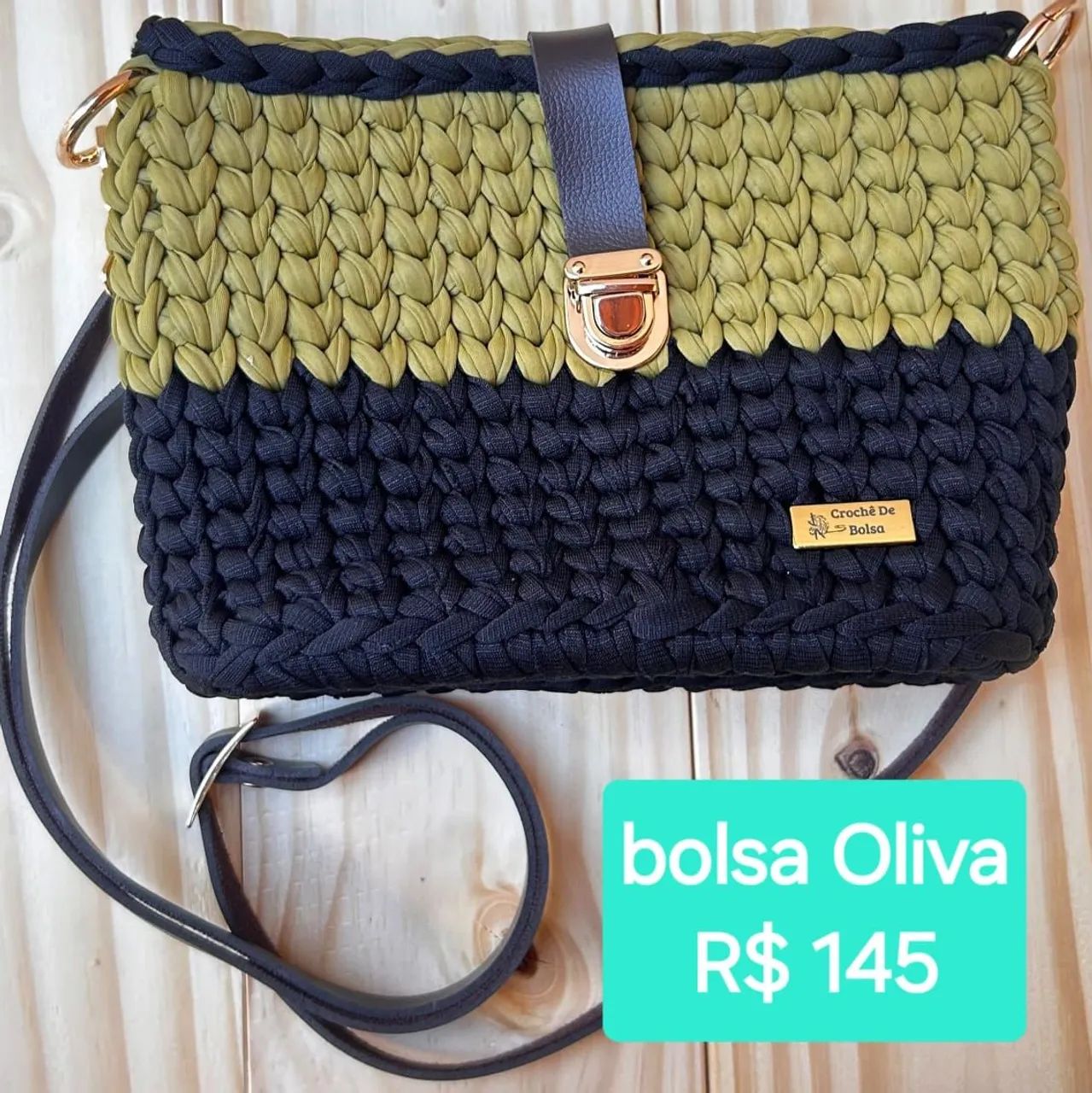 Bolsa em crochê 