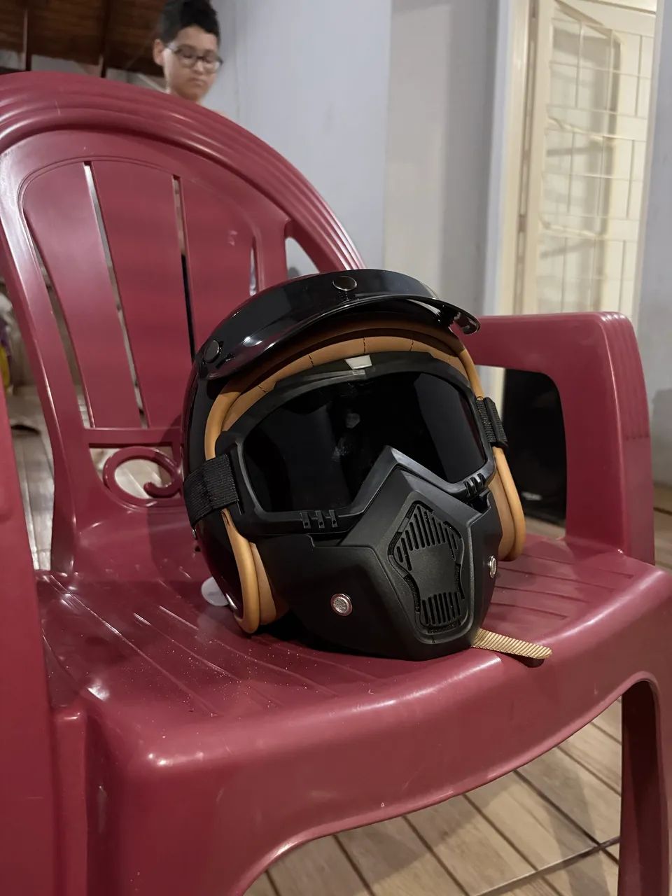 Capacete Custom Café racer - Foto 3