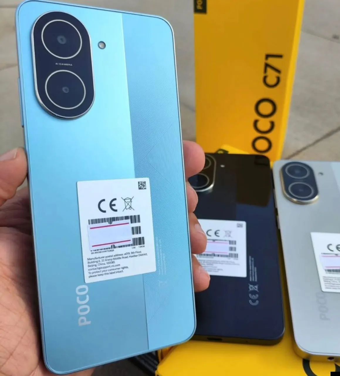 Xiaomi Poco C71 64GB 3GB -- Novo lacrado Original com Garantia