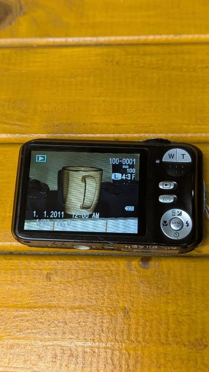 Câmera digital Fujifilm Finepix JV 14mp preta, 8gb completa  - Foto 3