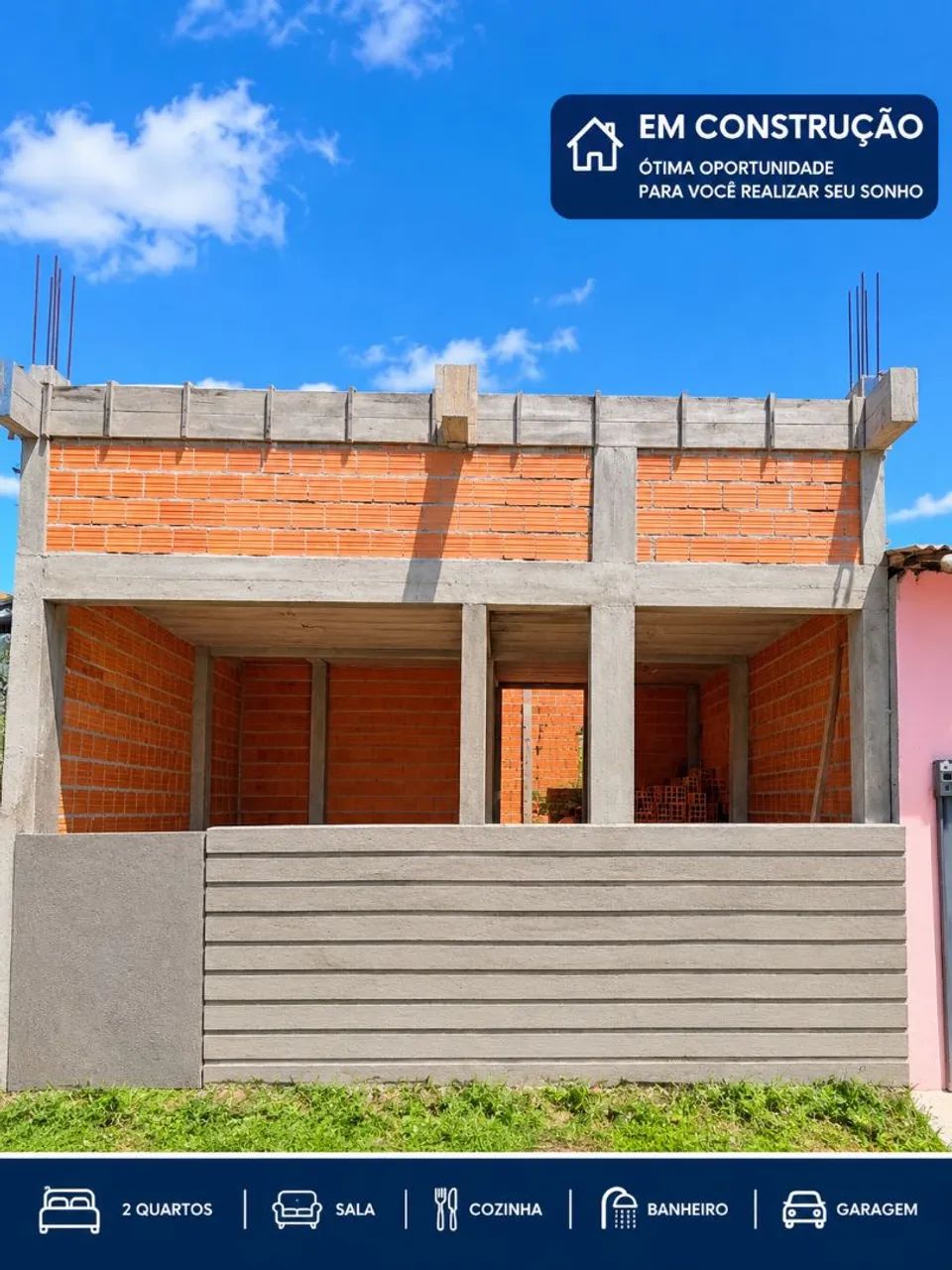 CASA EM OBRAR NO BENEDITO MONTEIRO  - Foto 2