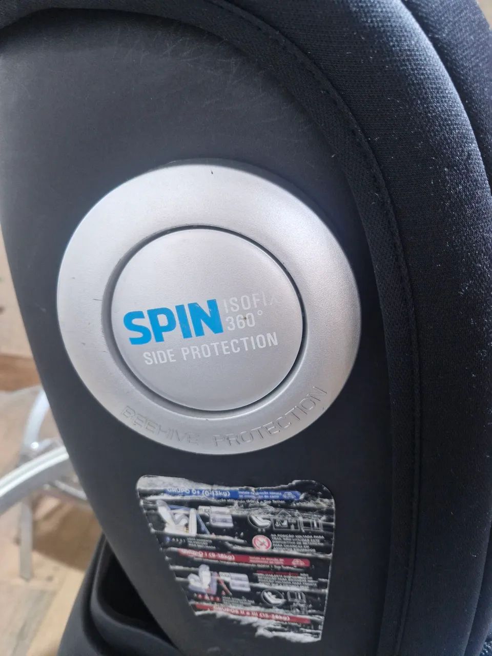 Cadeira para auto Burigoto spin 360° - Foto 3