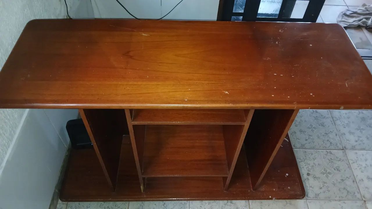 Hack/estante de TV de madeira  - Foto 4