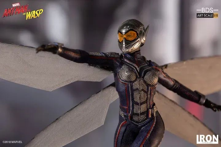 Nunca Exposta Estatua  Wasp  BDS Escala 1:10 Iron Studios (Nunca exposta) - Foto 4