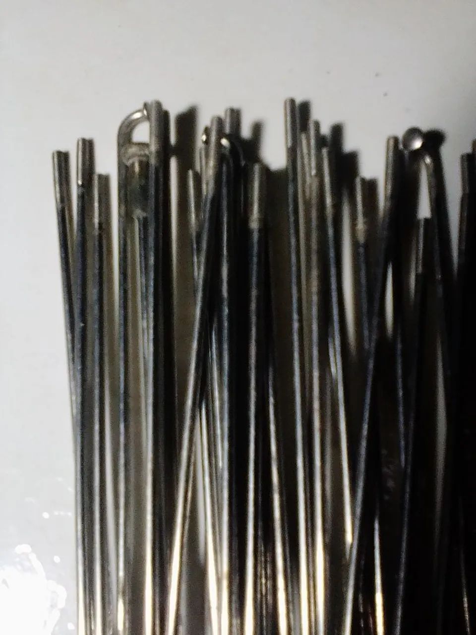 Conjunto  de raios aro 26 novos e cromados  - Foto 2