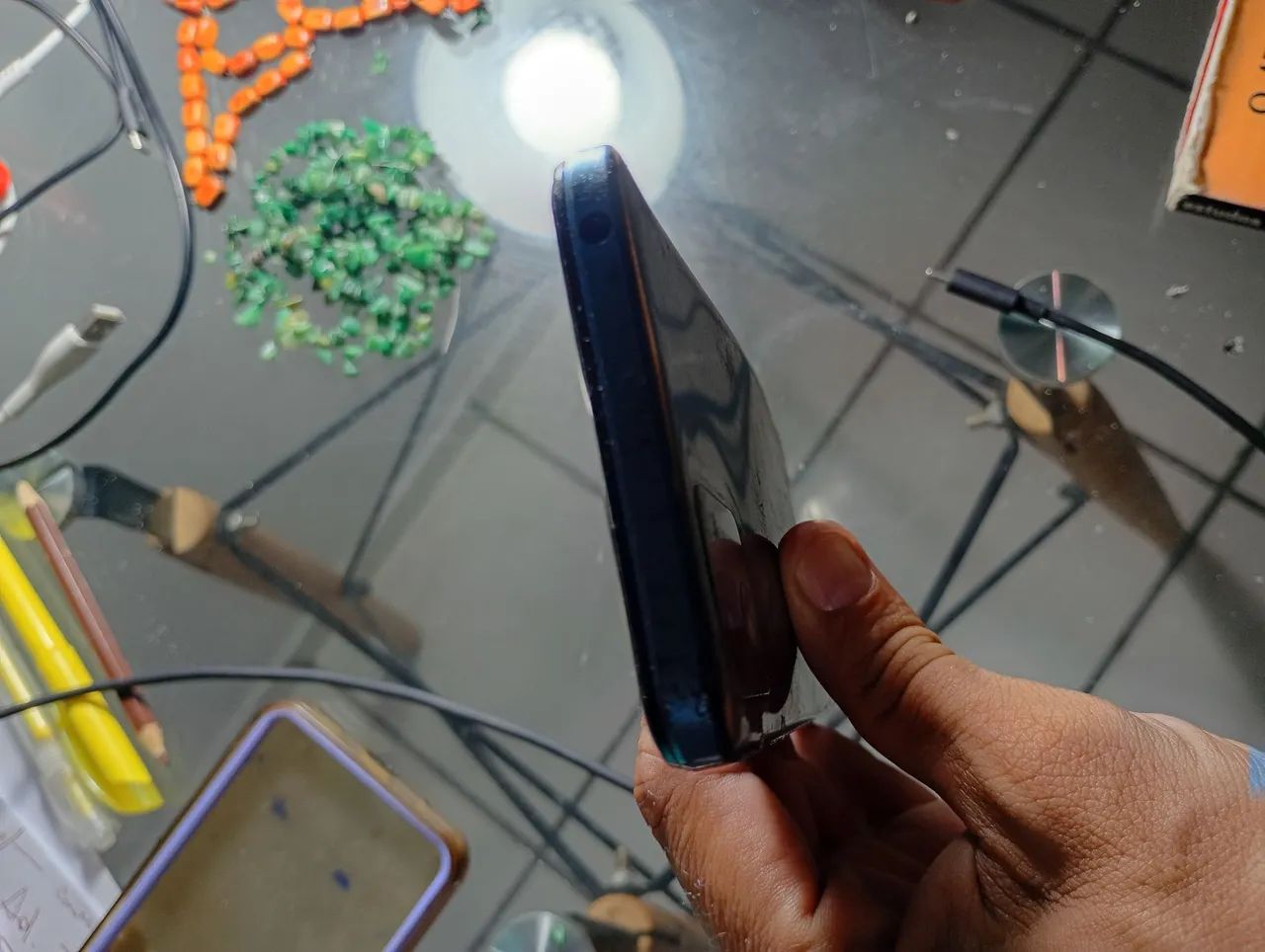 Celular moto e13 usado bateria cançada  - Foto 3