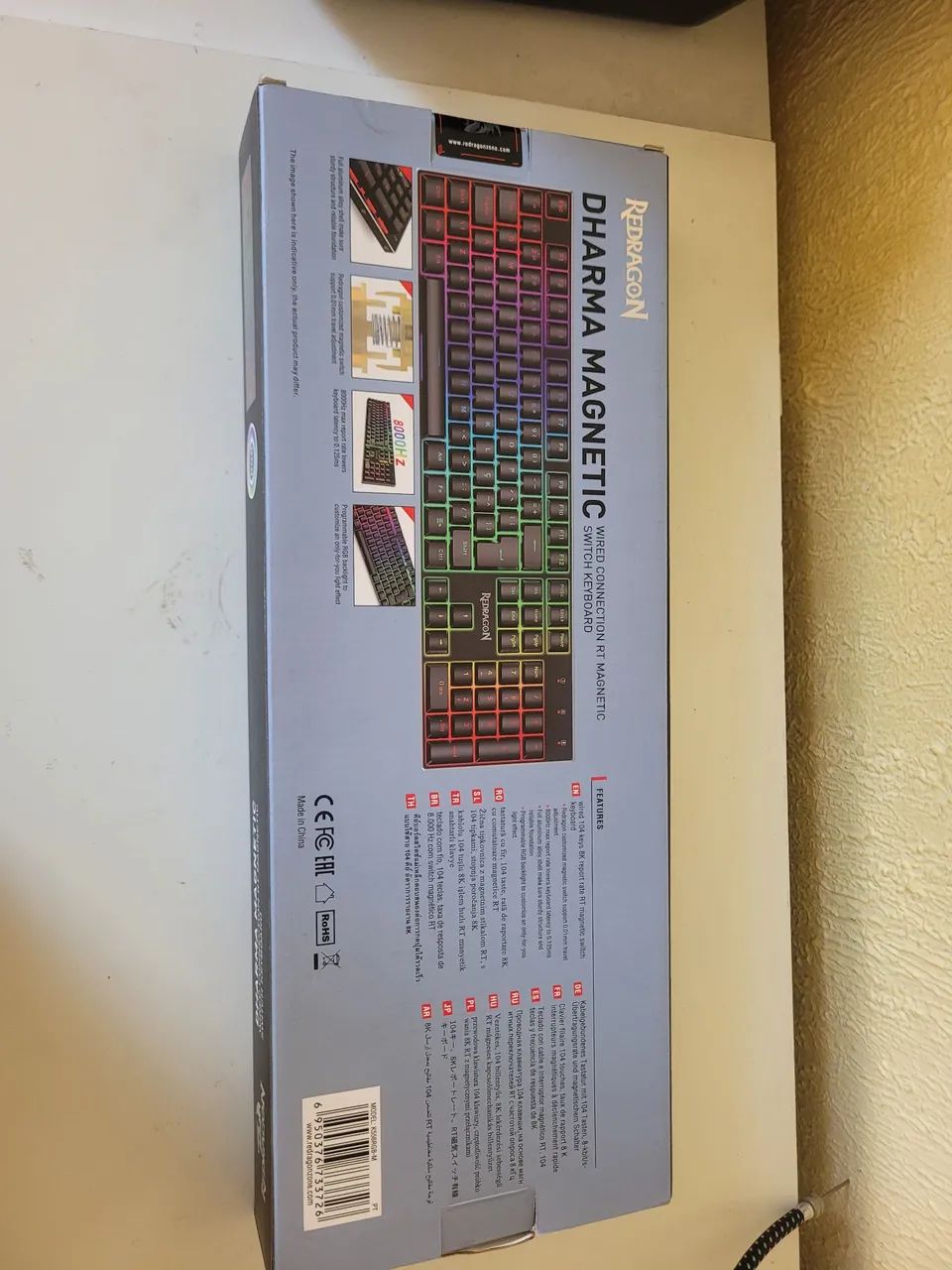 Teclado magnético Redragon Dharma - Foto 3